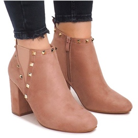 Stiefel auf einem Pfosten F3626 Pink rosa