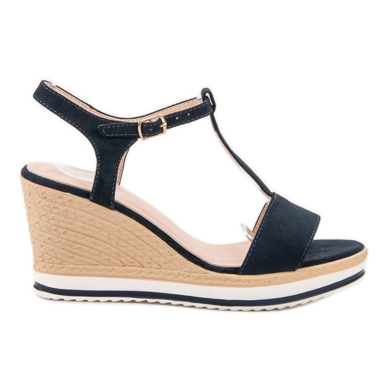 Anesia Paris Sandalen in Hellmarineblau