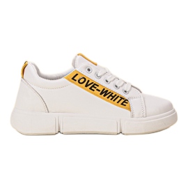 Jumex Bequeme Sportschuhe weiß