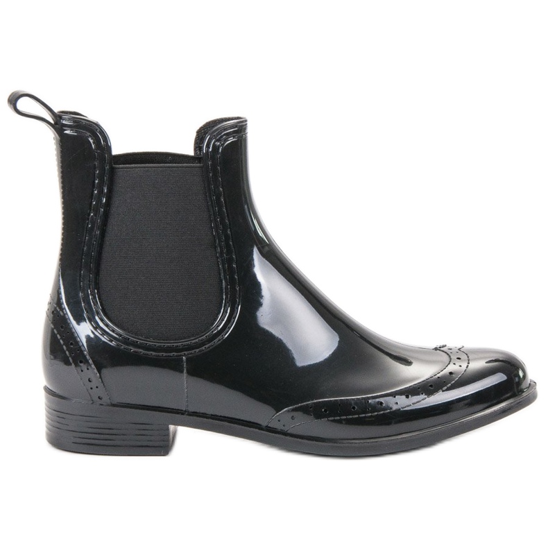 Kayla Schwarze Galoschen