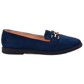 SHELOVET Wildleder Herren marineblau