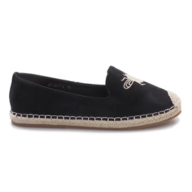 Schwarze Landberry Espadrilles