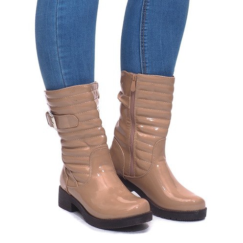 Warme Stiefel F19 Khaki