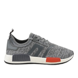 Graue Sportschuhe MD01B-3