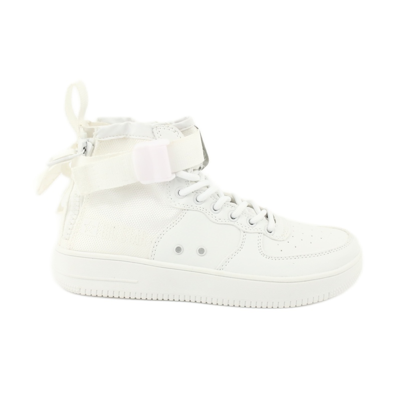 Big Star High Eco Leder Sneakers Białurówka White weiß