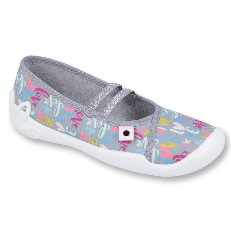 Befado Kinderschuhe 116Y261 grau mehrfarbig