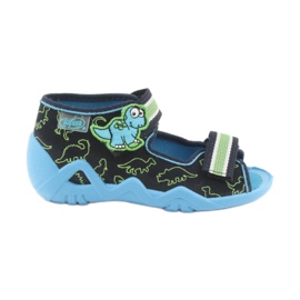 Befado grüne Kinderschuhe 250P088 marineblau blau