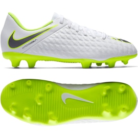 Nike Hypervenom Phantom 3Club Fg Jr AJ4146-107 Fußballschuhe weiß