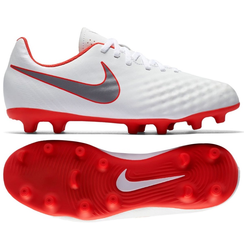 Weiß Nike Magista Obra 2 Club Fg Jr AH7314 107 Schuhe