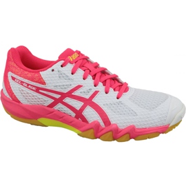 Asics Gel-Blade 7 M 1072A032-100 Squashschuh weiß weiß