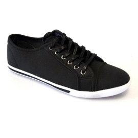 Oldschool Sneaker WH-41 Schwarz