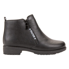 SHELOVET Klassische schwarze Stiefel