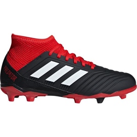Adidas Preadtor 18.3 Fg Jr DB2318 Fußballschuhe schwarz schwarz