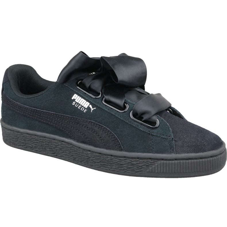 Puma Suede Heart Pebble W 365210-04 schwarz mehrfarbig