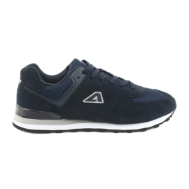 American Club Jogging-Sportschuhe HA27 marineblau