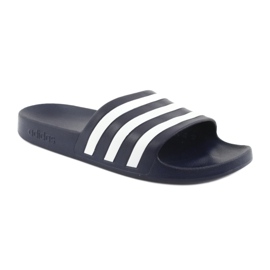 Adidas Adilette Aqua M F35542 Hausschuhe weiß navy blau