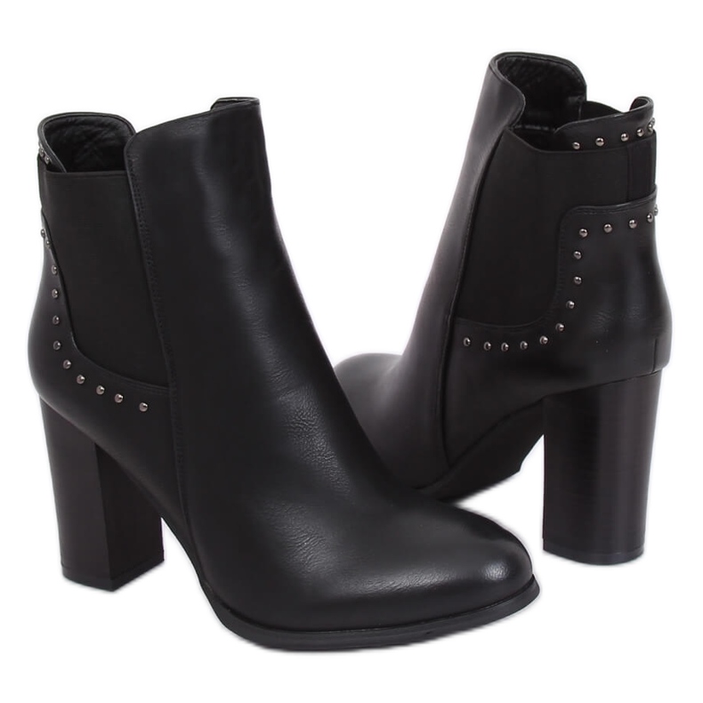 Klassische High Heels schwarz 88097 Schwarz