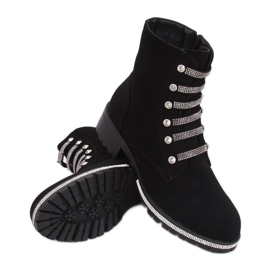 Schwarze Militärstiefel CH1818-2 Schwarz