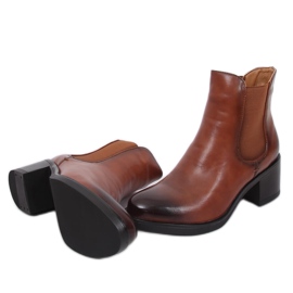 Camel AT673-6 Camel Chelsea-Stiefel braun