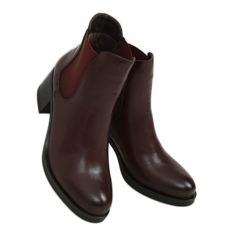 Braune Jodhpurstiefel AT673-6 Braun