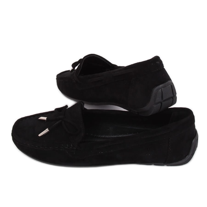Schwarze Damen-Loafer R812 Schwarz