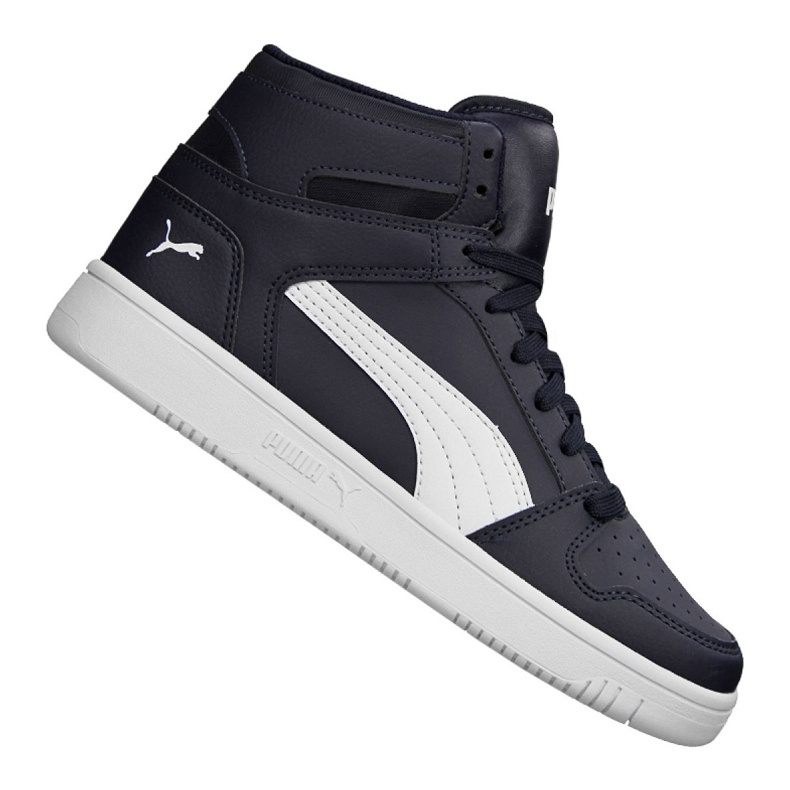 Puma Rebound LayUp Turnschuhe Jr 370486-04 schwarz