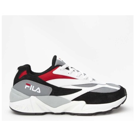 V94m Low 008 Schwarz Weiß FILA Rot mehrfarbig