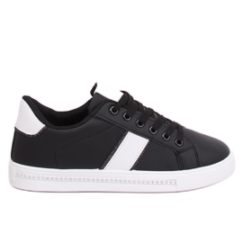Schwarze Damen Sneaker B5133B Schwarz