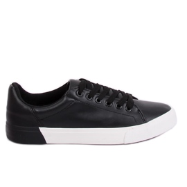 Schwarze Damen Sneakers A88-29 Schwarz