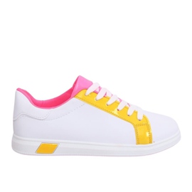 Damen Sneaker W-3116 Gelb weiß mehrfarbig