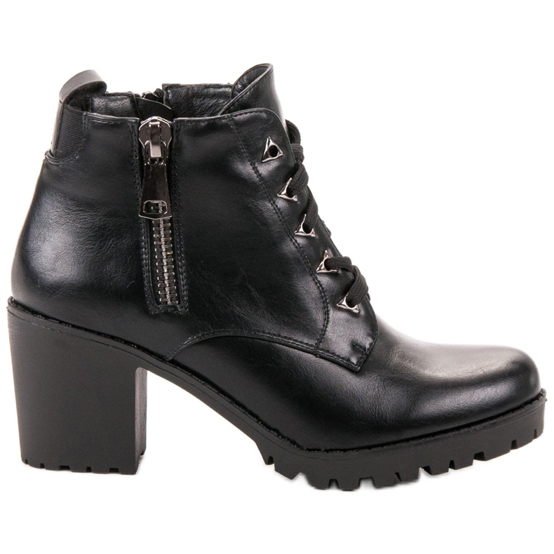 Vinceza Niedrige Stiefel an der Bar schwarz