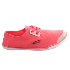 Lycra 899 Rosa Schnürsneaker