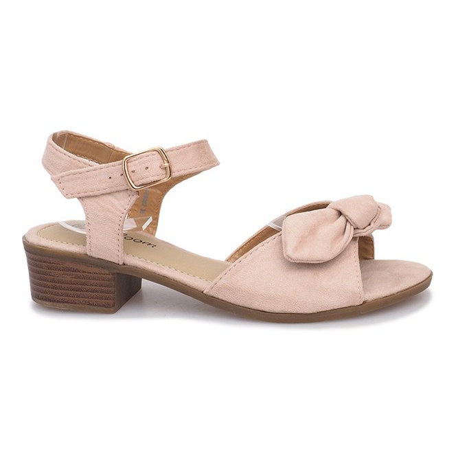 Nude Sandalen mit hohen Absätzen von Noemia beige