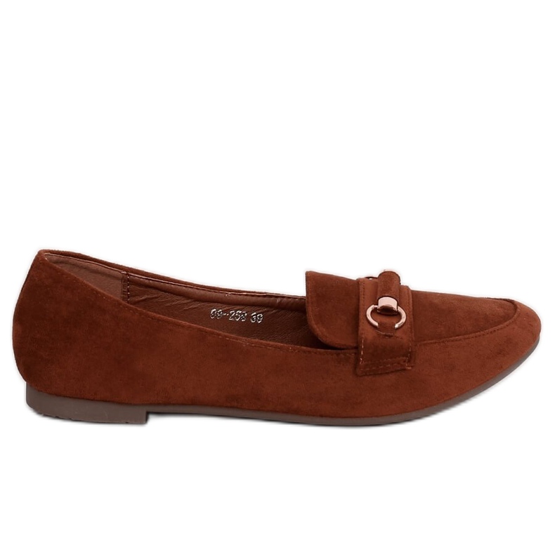 Damen Slipper Ziegel 99-259 D.ORANGE braun