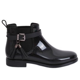Schwarze Jodhpur-Stiefel PT-119 Schwarz
