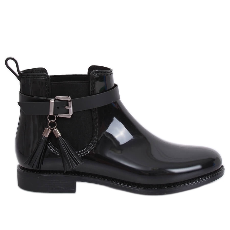 Schwarze Jodhpur-Stiefel PT-119 Schwarz