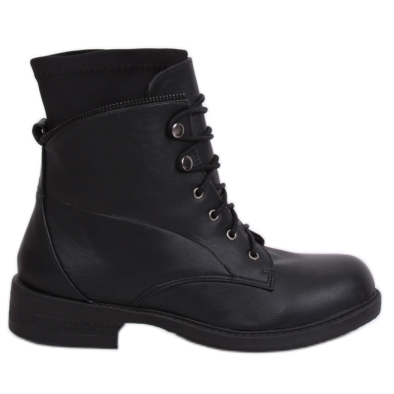 Schwarze Stiefel für Damen schwarz 100-901B0-1 Schwarz