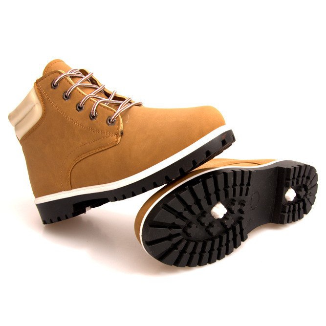 Hochpelzisolierte 483 Camel Trappers braun