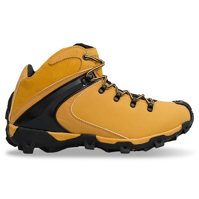 Braune isolierte Trekkingschuhe für Herren 9W4324