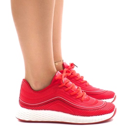 Rote G-205 Sportschuhe