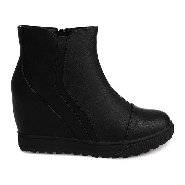 Sneakers mit Keilabsatz J0029A Schwarz