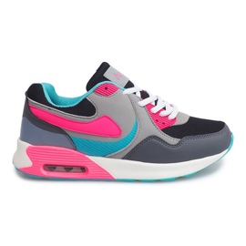 Sportlaufschuhe B308A-4 Grau mehrfarbig