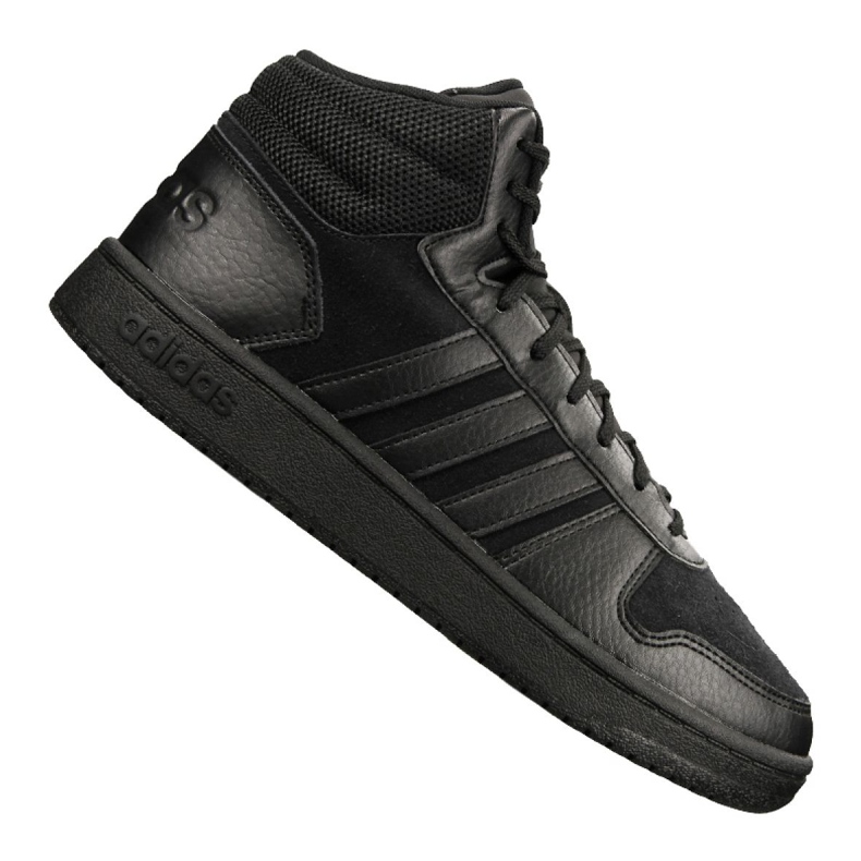 Adidas Hoops 2.0 Mid M B44649 schwarz