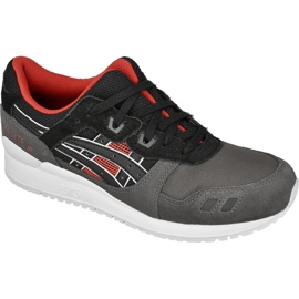 Asics Gel-Lyte Iii M H6X2L-9090 Schuhe schwarz grau