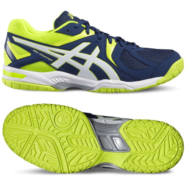 Trainingsschuhe Asics Gel Hunter 3 M R507Y-5801 navy blau mehrfarbig