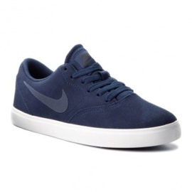 Nike Sb Check Suede Jr AR0132-400 Schuhe marineblau