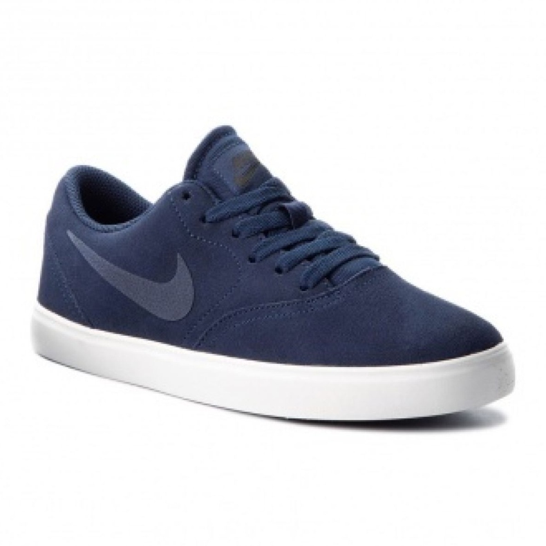 Nike Sb Check Suede Jr AR0132-400 Schuhe navy blau