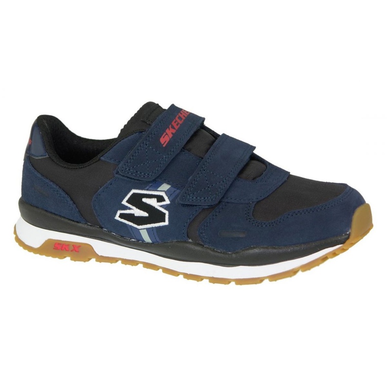 Skechers Throwbax Jr 97360-NVBK Schuhe navy blau