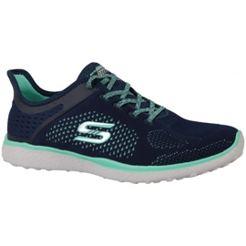 Skechers Microburst W 23327-NVGR Schuhe grau mehrfarbig