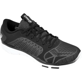 Trainingsschuhe Asics Gel-FIT Tempo 3 W S752N-9093 schwarz